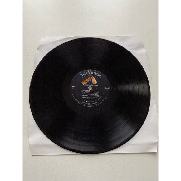 Mariano Merceron Vol. 1 LP RCA Victor MKL 1137 VG Vinyl RECORD ONLY NO JACKET - Picture 3 of 3